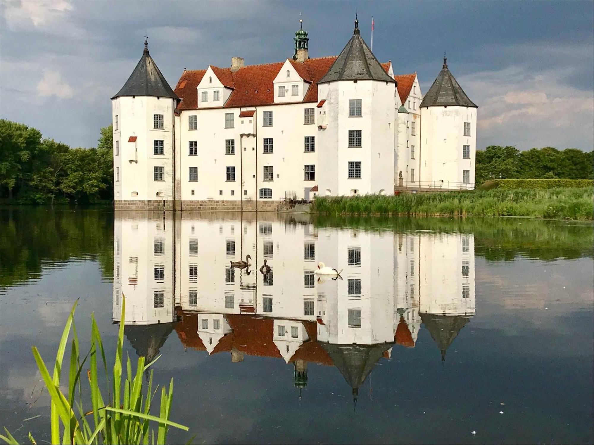 Ferienwohnung Skowronek Am Kurpark Glücksburg Kültér fotó